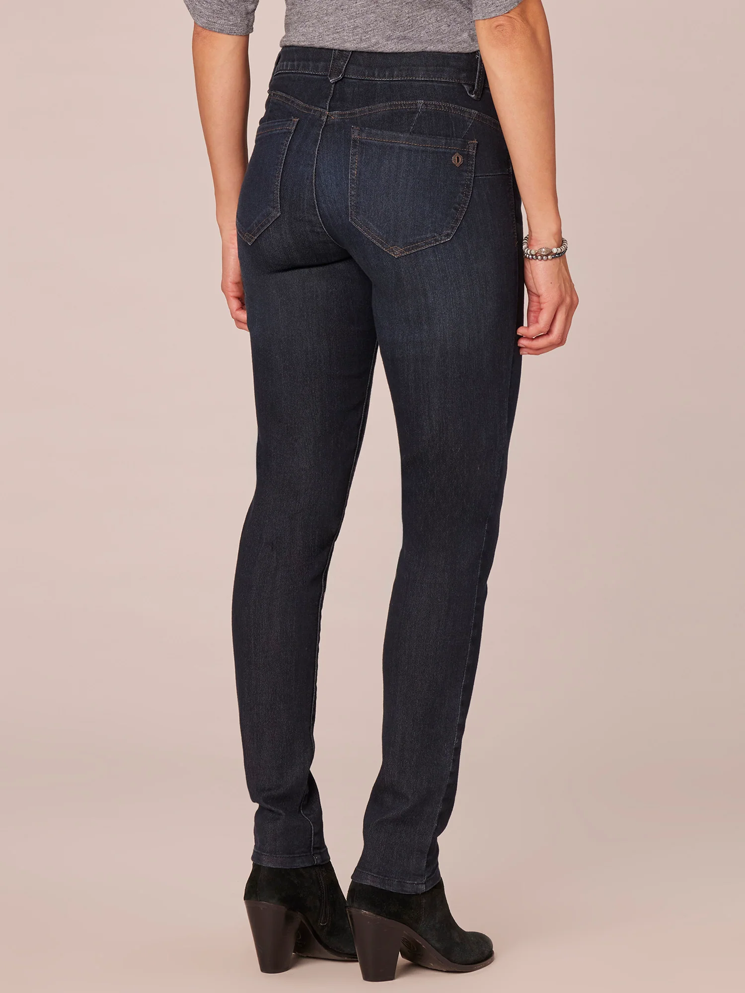 34" Inseam Long Indigo "Ab"solution® Jegging - Image 4