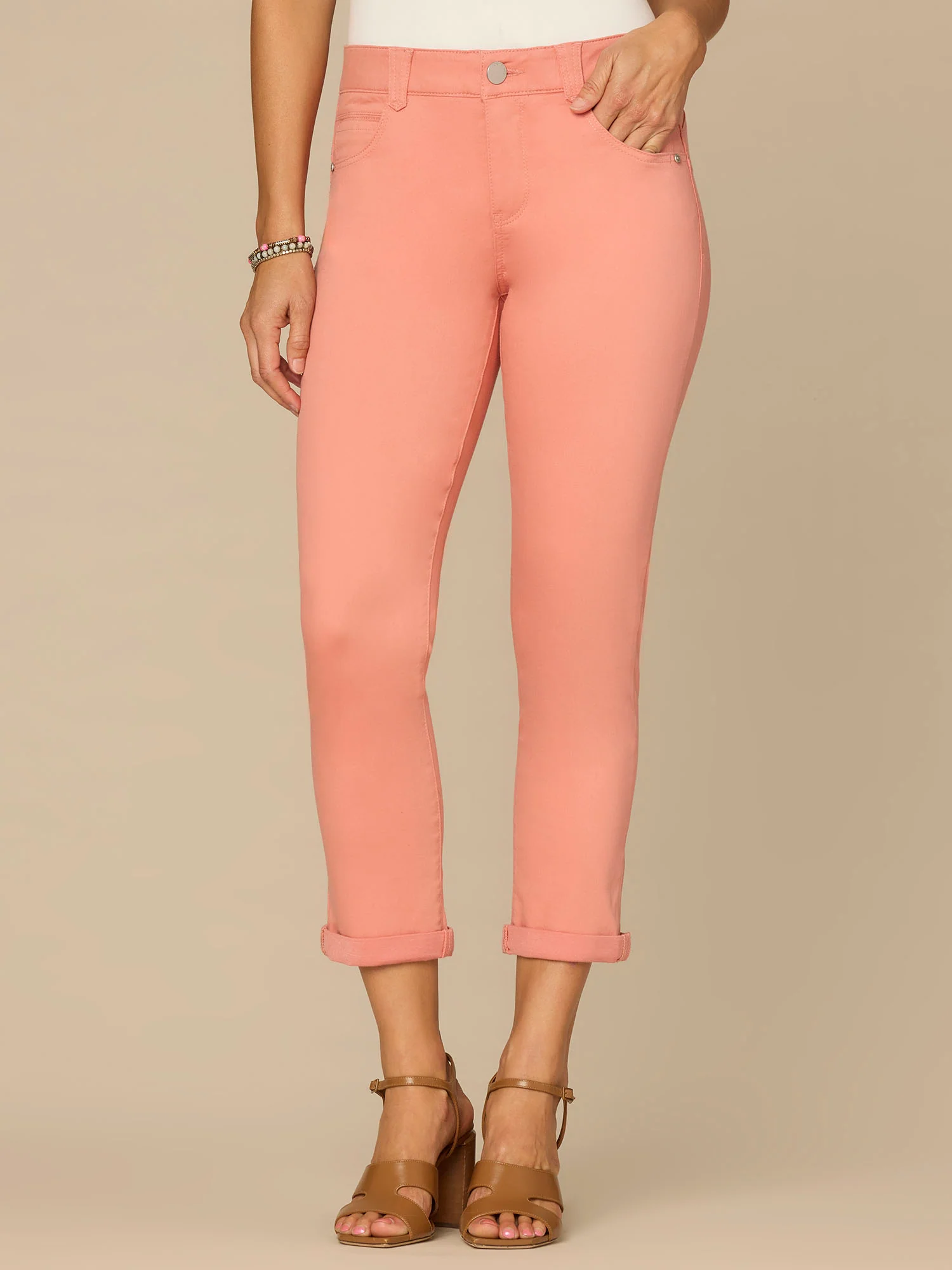 "Ab"solution® Colored Ankle Skimmer Pants - Image 13