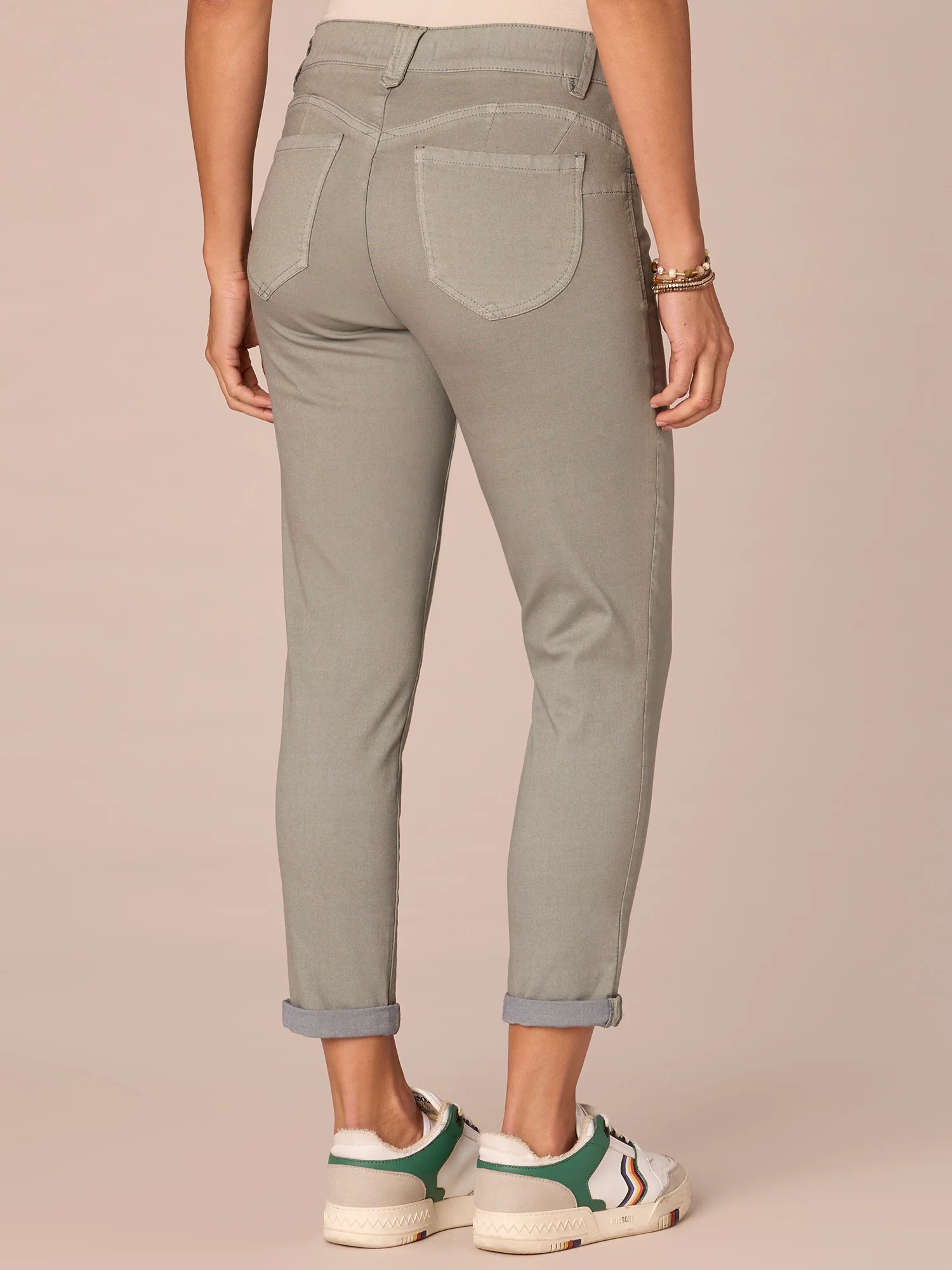 "Ab"solution® Colored Ankle Skimmer Pants - Image 3