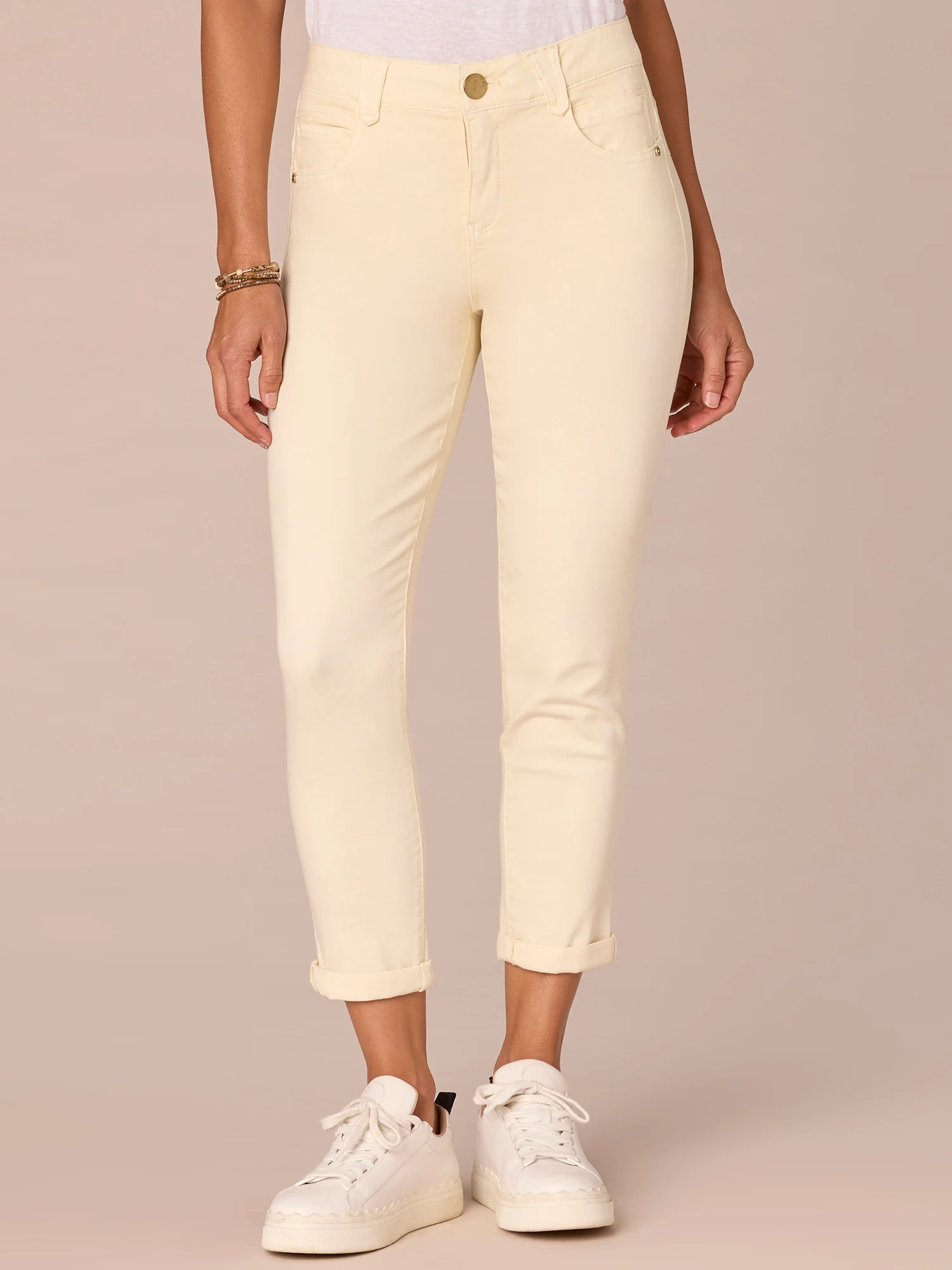 "Ab"solution® Colored Ankle Skimmer Pants - Image 5