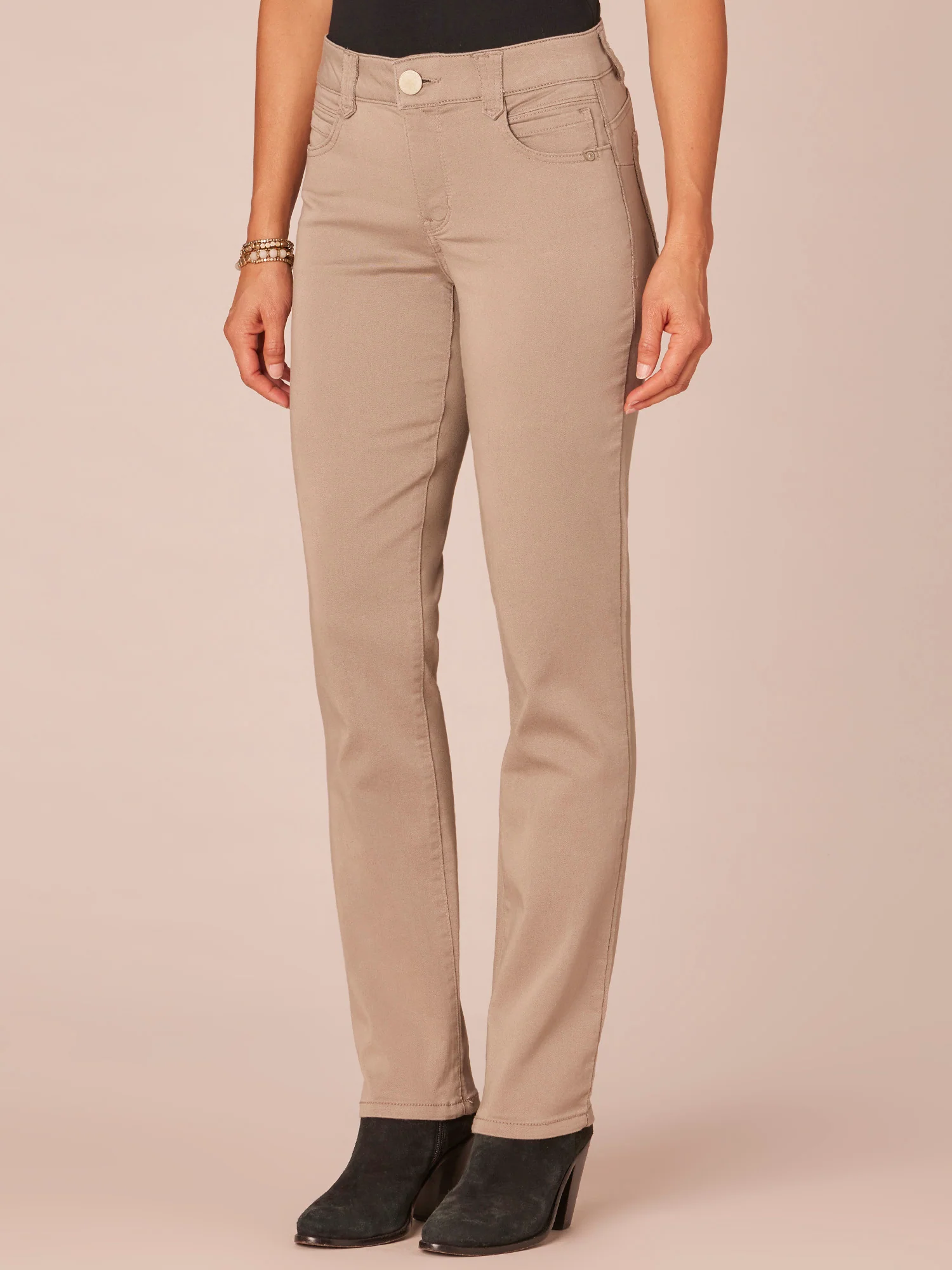 "Ab"solution® Straight Leg Colored Jeans - Image 10