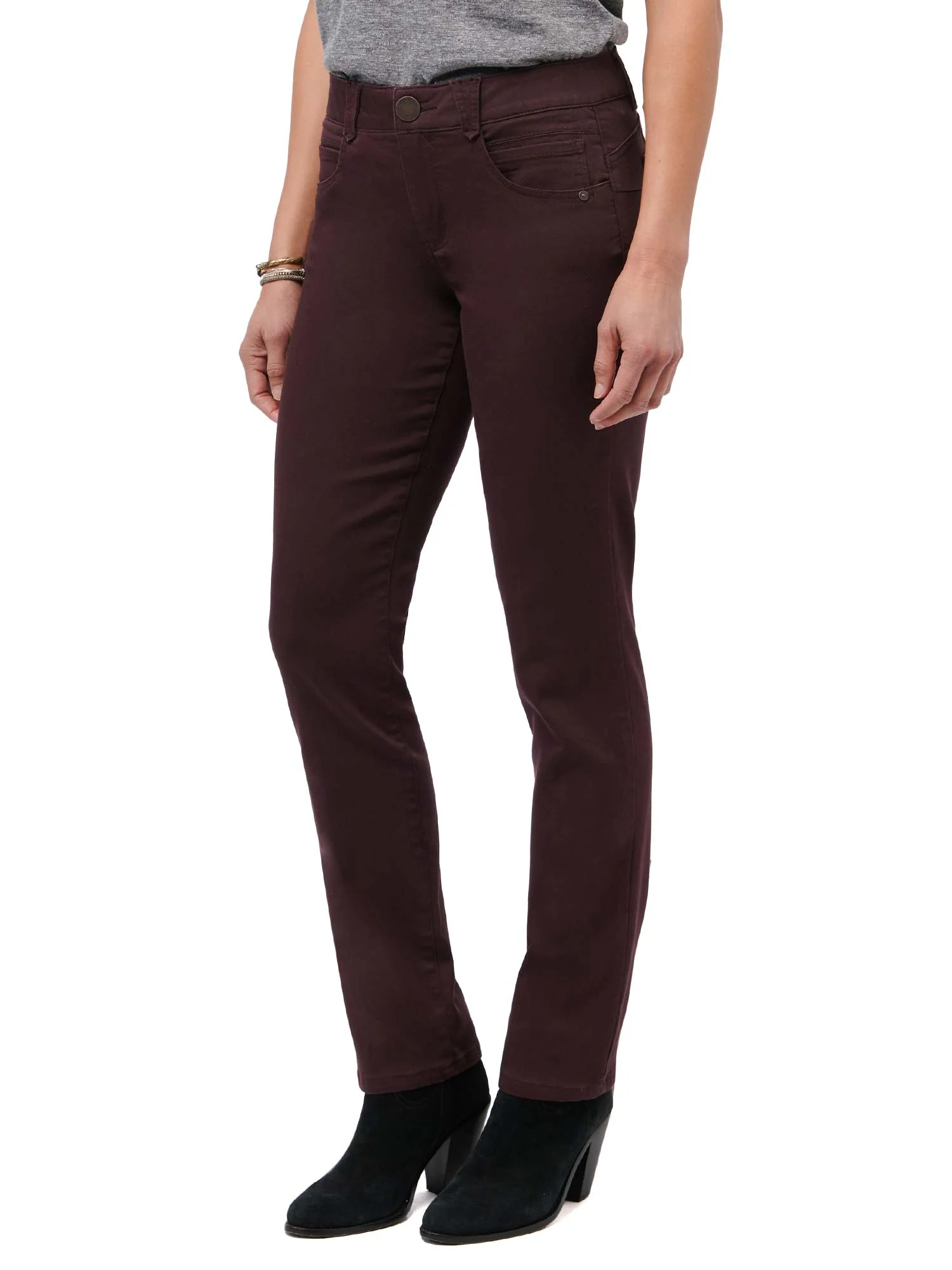 "Ab"solution® Straight Leg Colored Jeans - Image 13