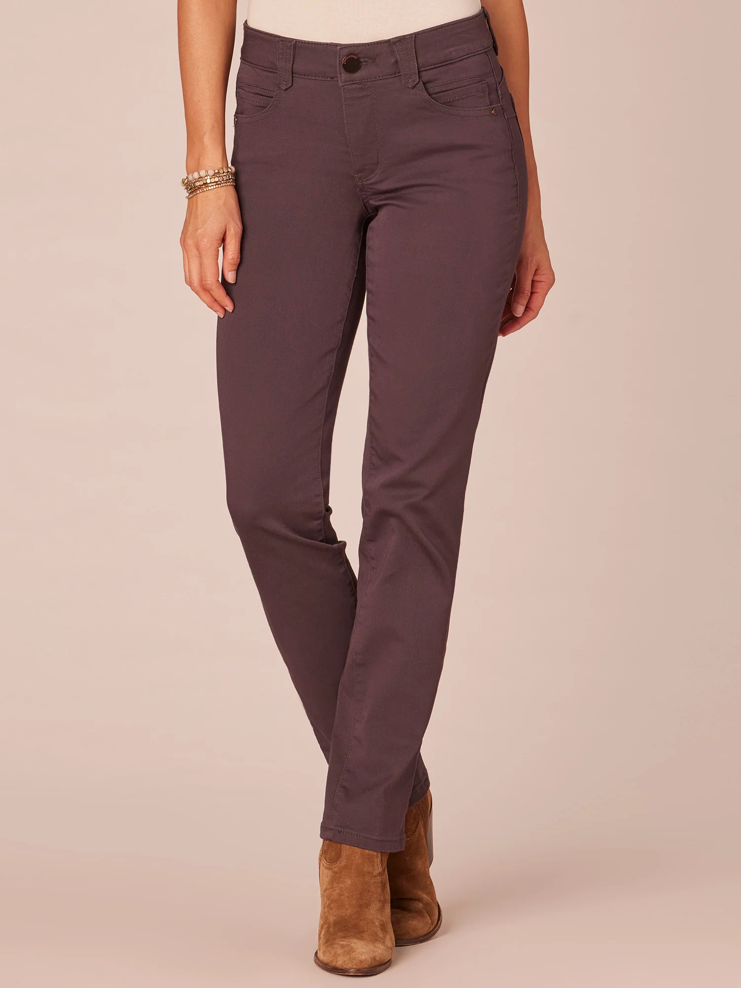 "Ab"solution® Straight Leg Colored Jeans - Image 24
