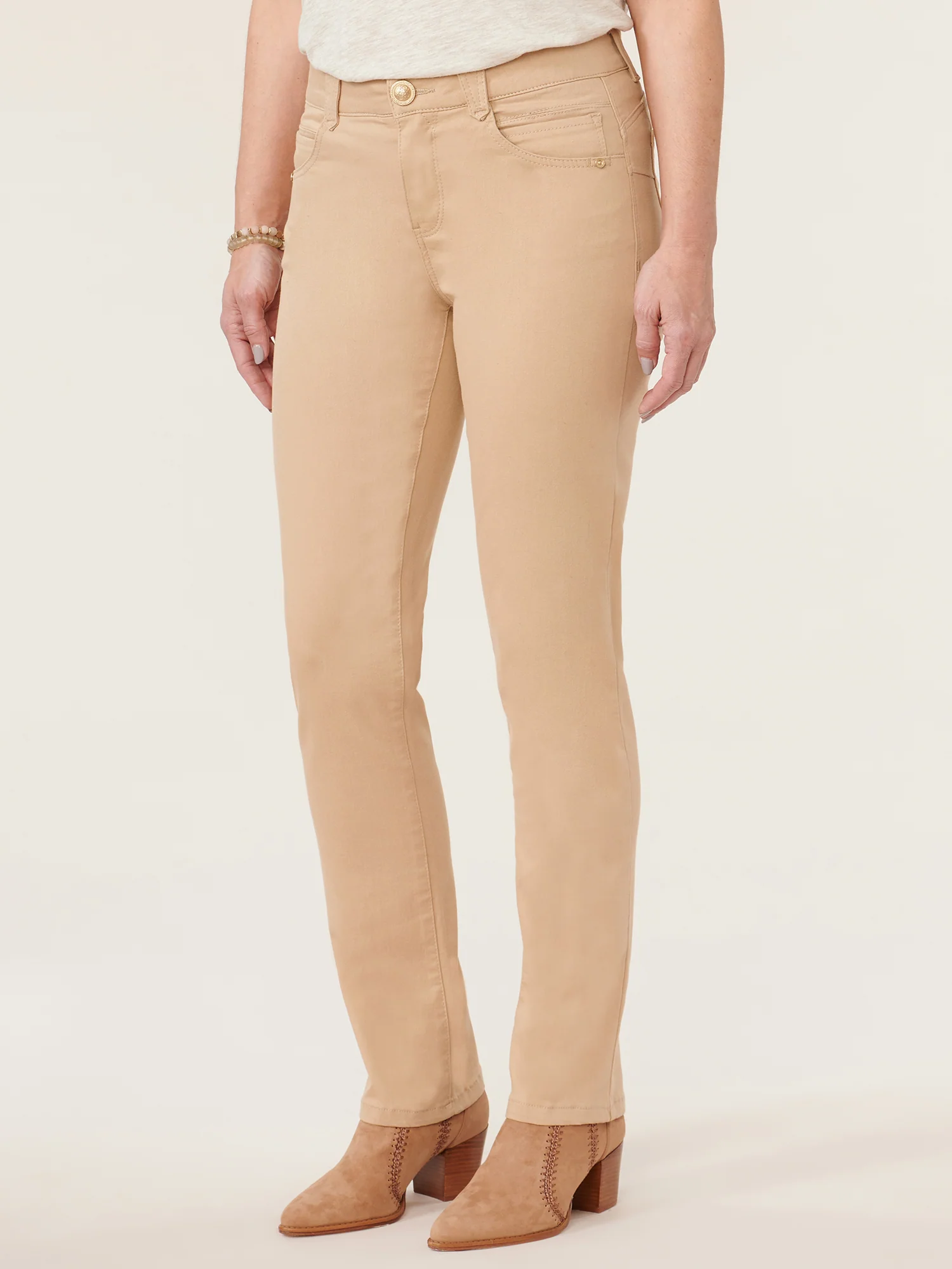 "Ab"solution® Straight Leg Colored Jeans - Image 31