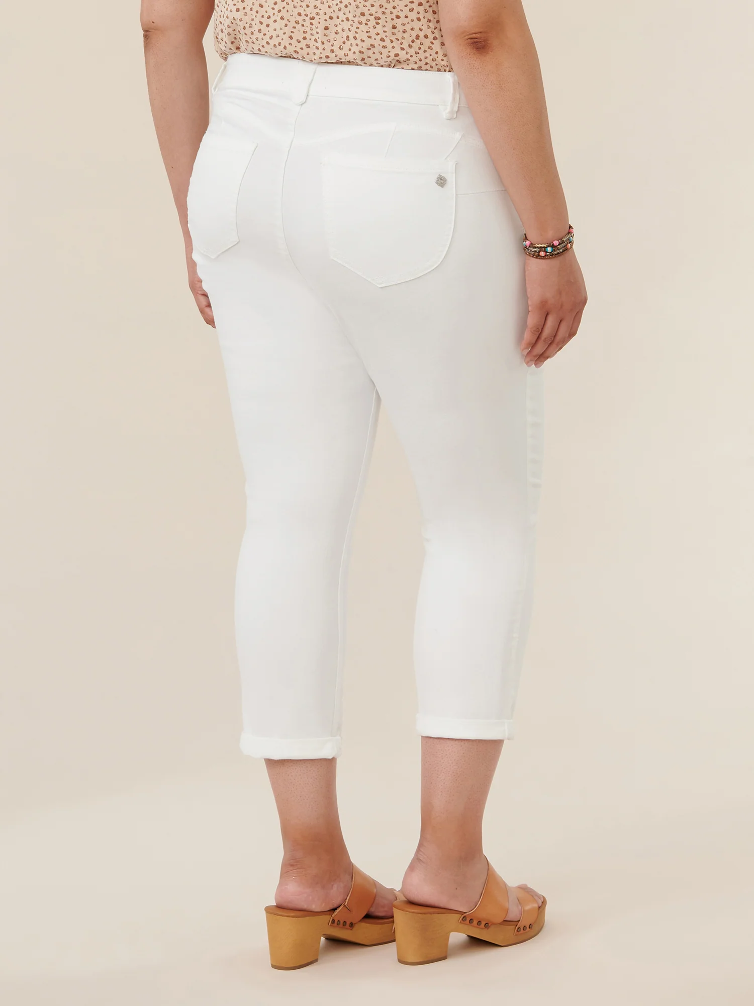 "Ab"solution® Optic White Plus Ankle Skimmer - Image 4