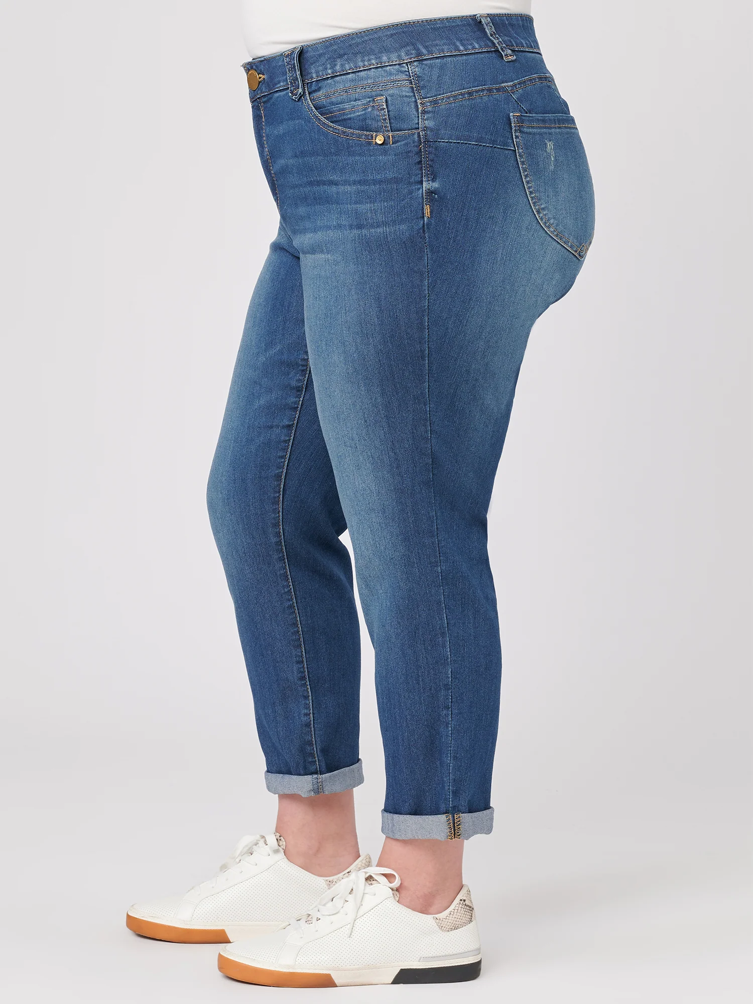 Plus "Ab"solution® Ankle Crop Jean - Image 3